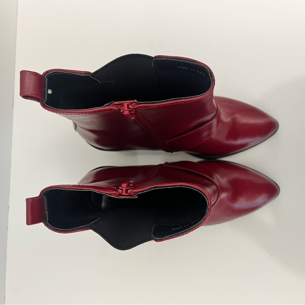 Dolce Vita Bria Red Harness Ankle Boots Womens 10 - Picture 5 of 13